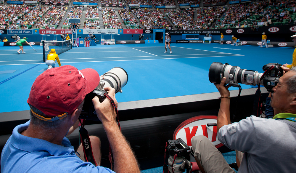 Live FTP sports photography workflow